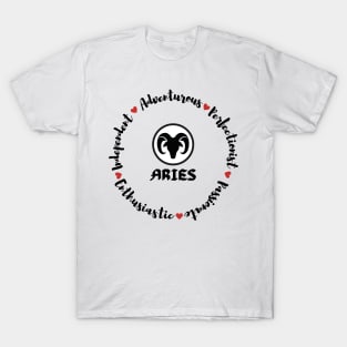 Aries ♈🐏 Zodiac Sign Astrology T-Shirt